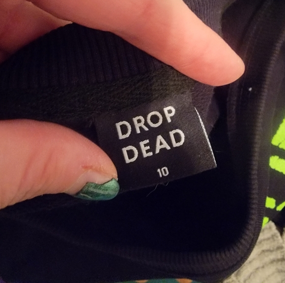 Drop Dead calculator jumper - Picture 3 of 3